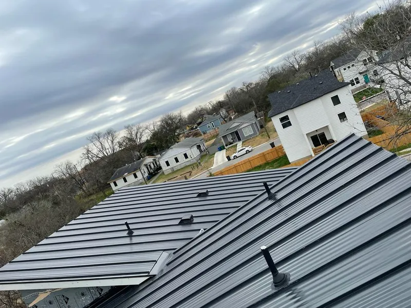 Standing seam metal roof panels with vents for Skylight Repair in Springettsbury